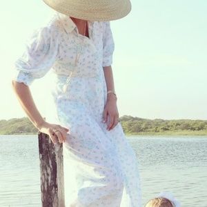 Julia Amory JA Shirt Dress “Honeysuckle Vert” NEW WITH TAGS